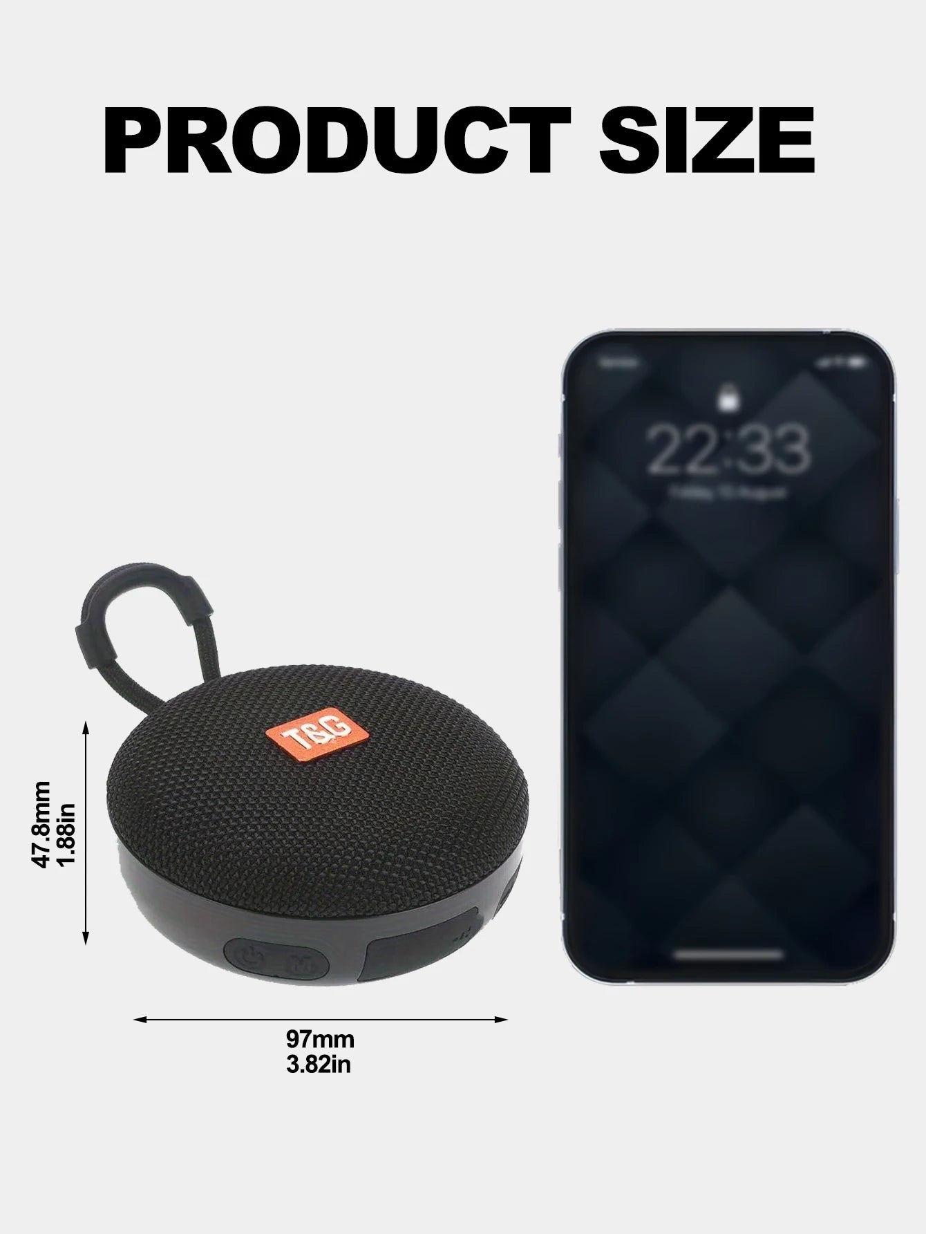 tg352 caixa de som bluetooth portátil à prova d'água para uso externo com suporte a chamadas viva-voz / cartão com som estéreo e pareamento tws
