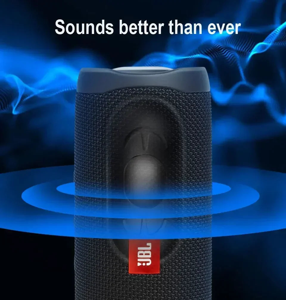 jbl flip caixa de som bluetooth flip5 mini portátil à prova d’água sem fio alto-falante bt graves estéreo música para viagens ao ar livre festa