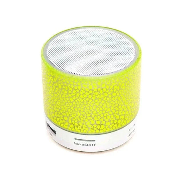 A9 Caixa de Som Bluetooth Sem Fio Colorida e Deslumbrante Mini Portátil para Exteriores Subwoofer Caixa de Som Musical para Celular Cartão TF PC