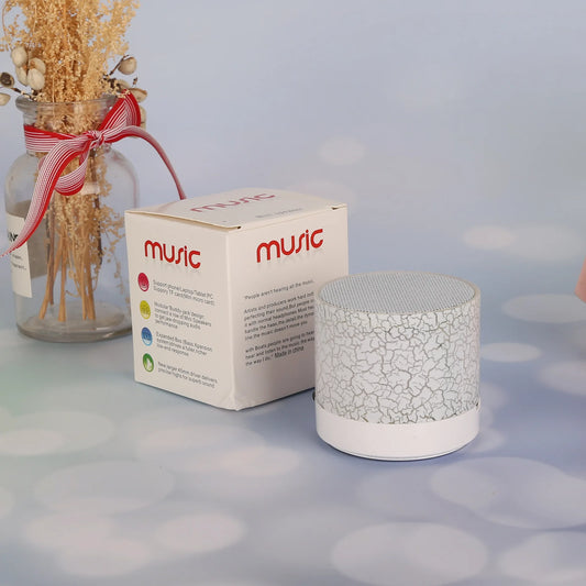 A9 Caixa de Som Bluetooth Sem Fio Colorida e Deslumbrante Mini Portátil para Exteriores Subwoofer Caixa de Som Musical para Celular Cartão TF PC