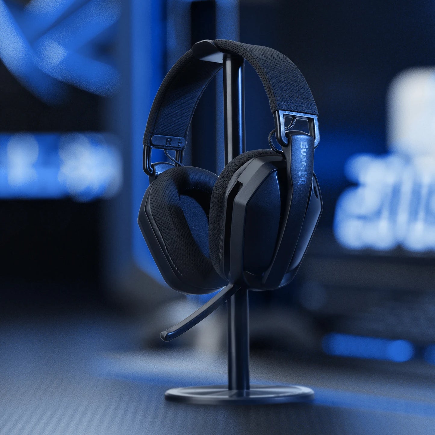 oneodio g19bt headset gamer sem fio 2.4g com microfone transmissor usb/tipo c fones de ouvido over-ear com rgb para ps5/ps4/pc/celular
