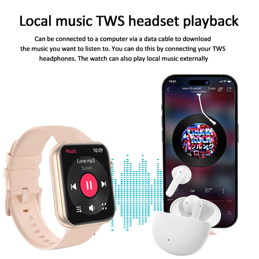 ChiBear P51 Smartwatch 2025 — Tecnologia de ponta no seu pulso!