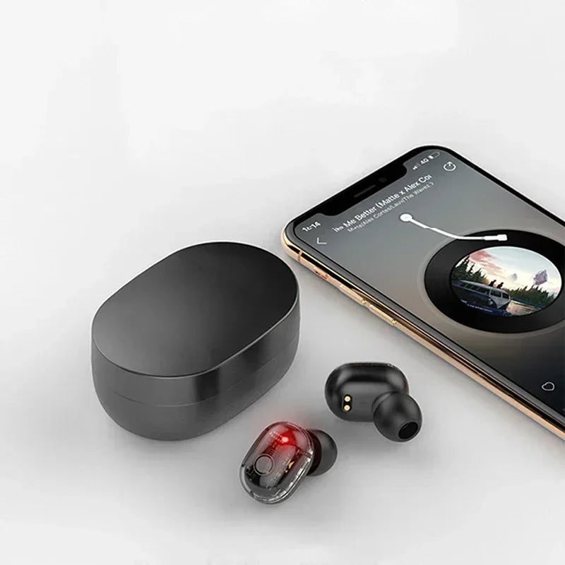 Fones de ouvido sem fio E7S TWS com controle Bluetooth, esportivo à prova d'água
