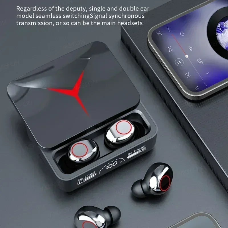 Fones de ouvido sem fio TWS M90 para jogos