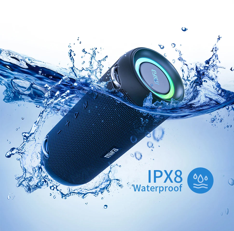caixa de som bluetooth  mifa - potência de saída de 60w amplificador  para excelente desempenho de graves i