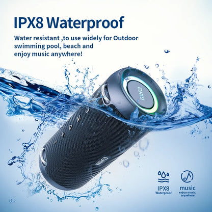 caixa de som bluetooth  mifa - potência de saída de 60w amplificador  para excelente desempenho de graves i