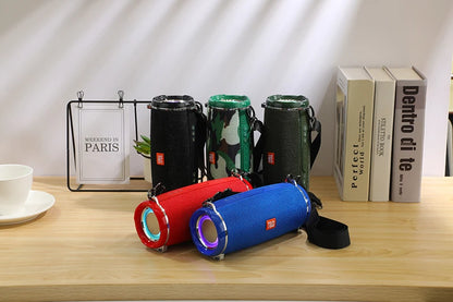 caixa de som bluetooth de alta potência 50w alto-falante portátil sem fio à prova d'água para uso externo coluna de áudio para pc centro musical subwoofer