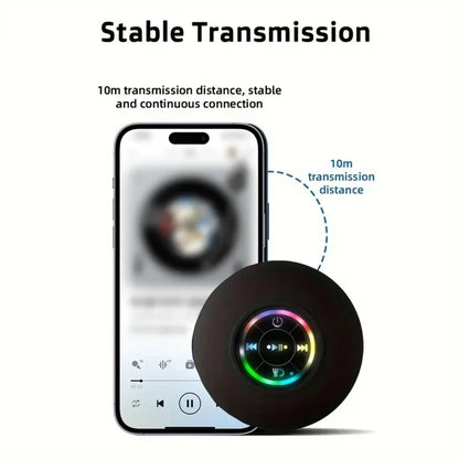 oneplus caixa de som bluetooth à prova d’água para banheiro com led ventosa grande mini portátil alto-falante estéreo para esportes ao ar livre