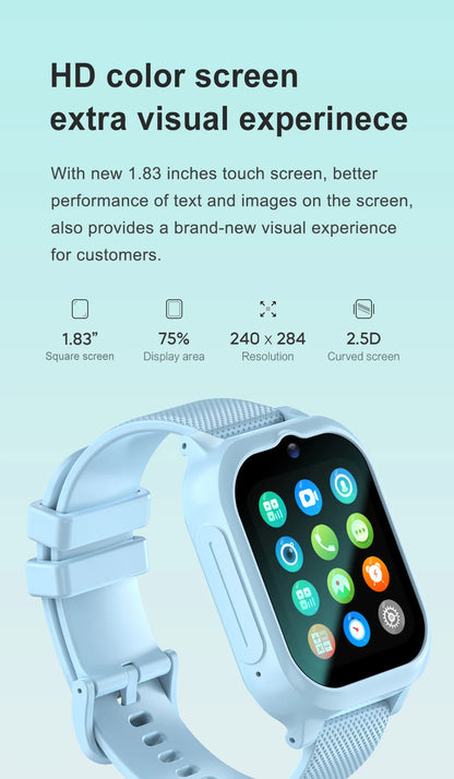 New Kids Smart Watch 4G — O relógio que cuida do seu filho com tecnologia e diversão!