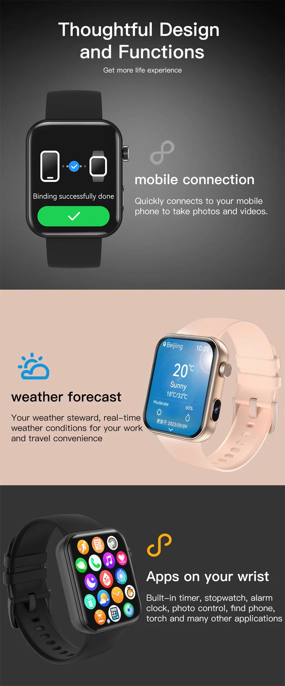 ChiBear P51 Smartwatch 2025 — Tecnologia de ponta no seu pulso!