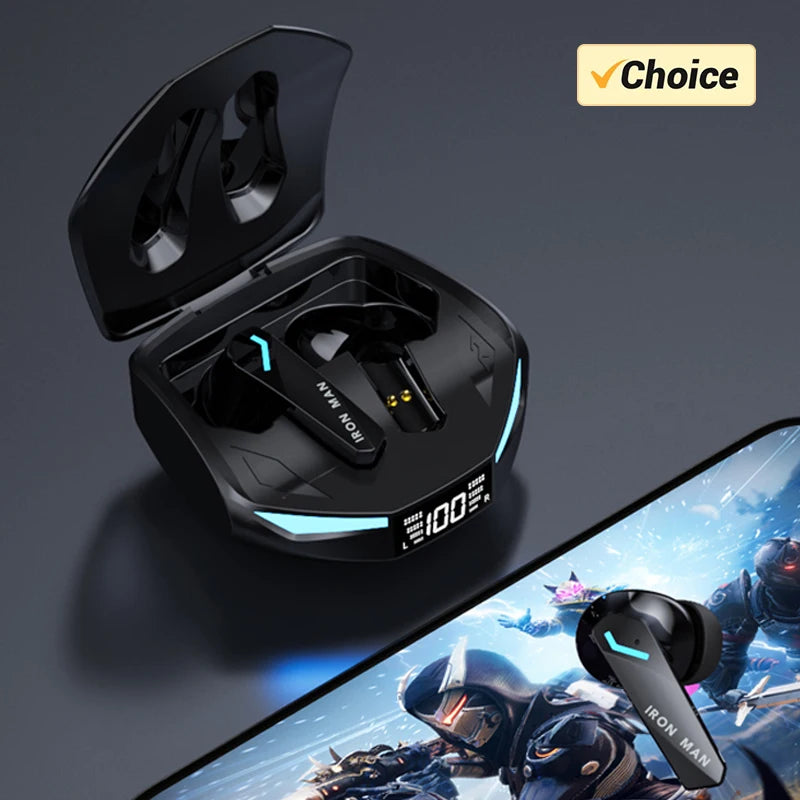 Fone de ouvido sem fio Bluetooth Lenovo GM2 Pro