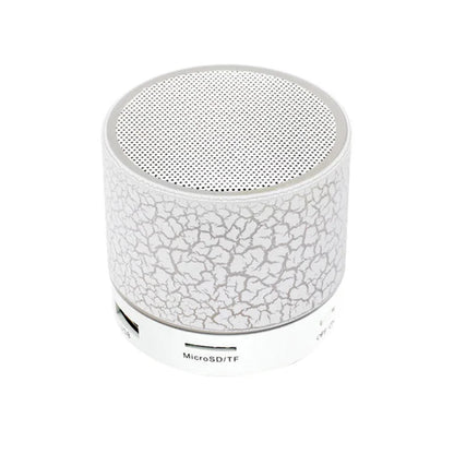 A9 Caixa de Som Bluetooth Sem Fio Colorida e Deslumbrante Mini Portátil para Exteriores Subwoofer Caixa de Som Musical para Celular Cartão TF PC