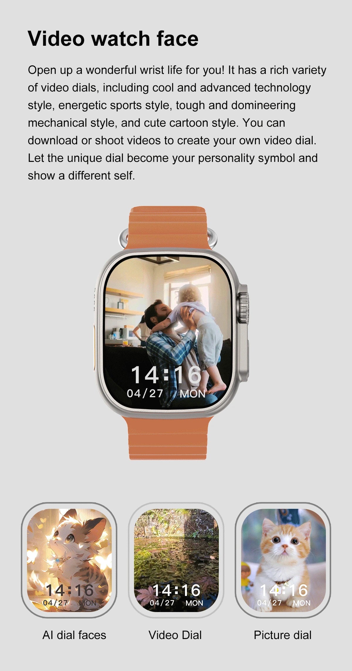 relógio inteligente DT Ultra 3 tela AMOLED 4GB player MP3 MP4 Bluetooth compartilhamento de rede loja de apps ChatGPT IA inteligente
