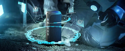 Caixa de Som Bluetooth Ortizan – 40W com Graves Reforçados, Portátil, Sem Fio, para Uso Externo, 30 Horas de Reprodução, À Prova d’Água IPX7, Bluetooth 5.3, Ideal para Banho