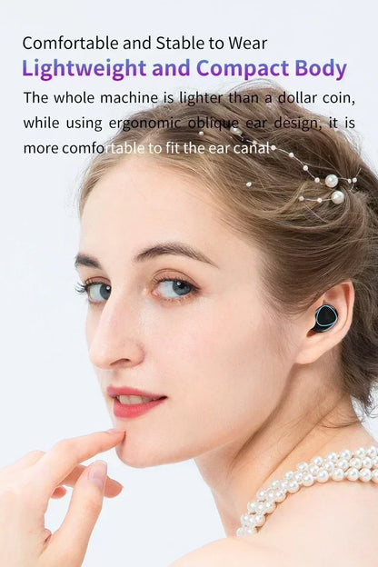 Fone de Ouvido Sem Fio M10 – Fones Bluetooth à Prova d’Água