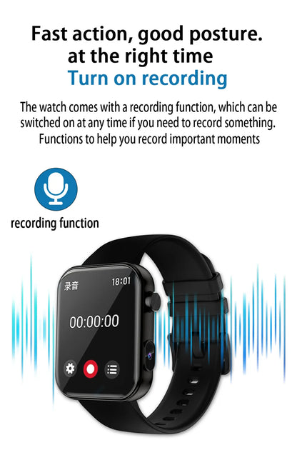 ChiBear P51 Smartwatch 2025 — Tecnologia de ponta no seu pulso!