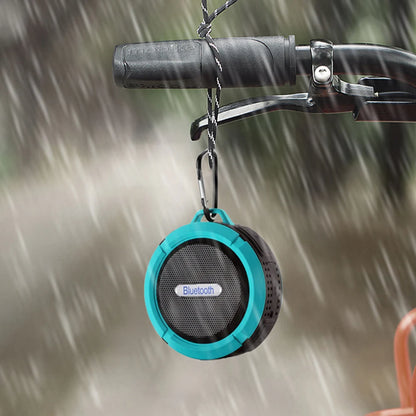 Alto-falante bluetooth portátil à prova d’água, mini speaker sem fio para chuveiro e viagens com subwoofer, ideal para esportes, piscina, praia e trilhas