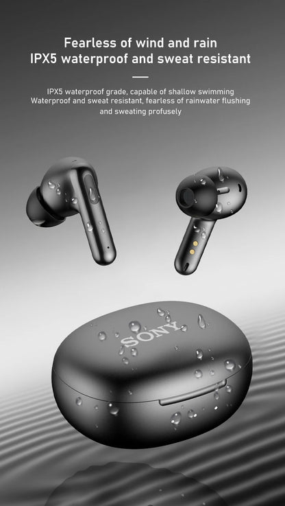 Fone de ouvido inteligente com redução de ruído Sony LX102 Fones de ouvido Bluetooth sem fio