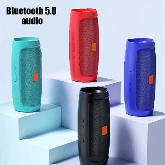 Caixas de Som Bluetooth Portáteis com Subwoofer