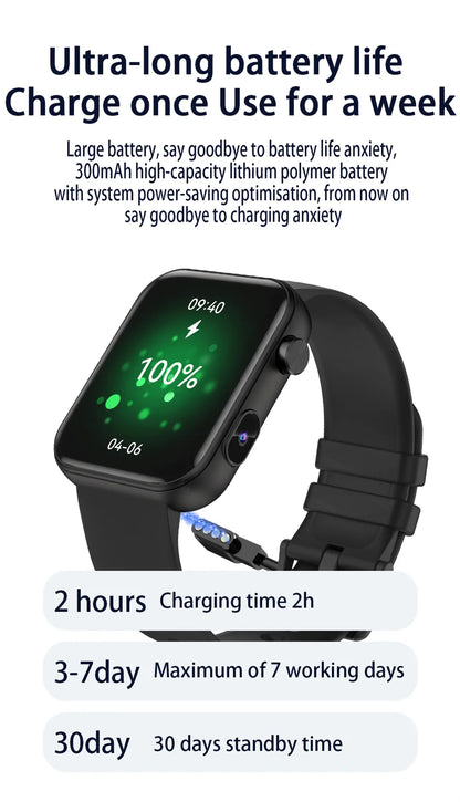 ChiBear P51 Smartwatch 2025 — Tecnologia de ponta no seu pulso!