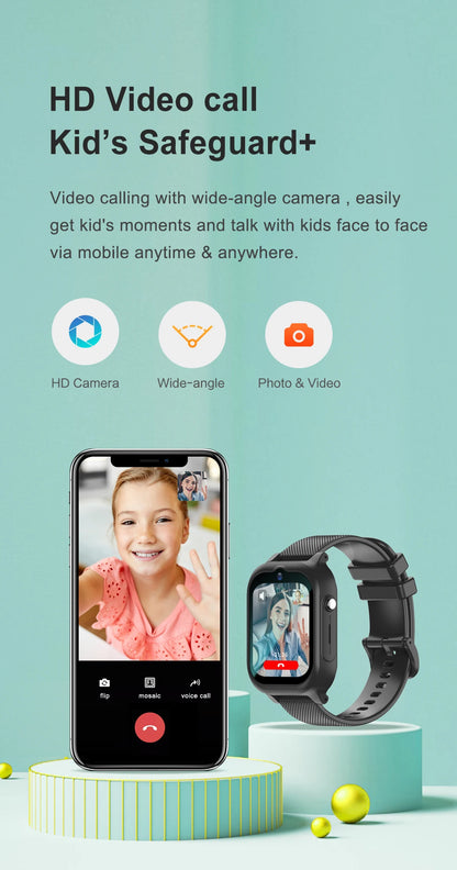 New Kids Smart Watch 4G — O relógio que cuida do seu filho com tecnologia e diversão!