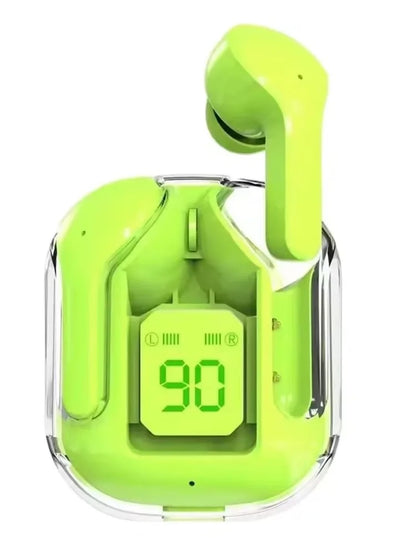 Air31 TWS Fones de Ouvido – Fones Sem Fio Bluetooth 5.0 para Esporte e Jogos, Redução de Ruído, Com Microfone, Display de LED e Estojo de Carregamento
