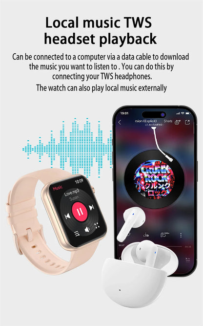 ChiBear P51 Smartwatch 2025 — Tecnologia de ponta no seu pulso!