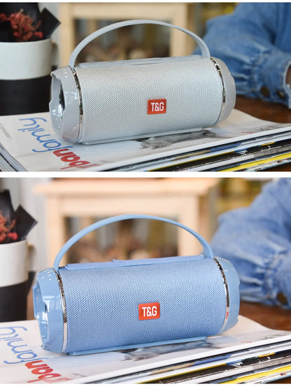 caixa de som bluetooth tg116c caixa de som portátil sem fio potente alto-falante externo com subwoofer centro musical tipo boom box