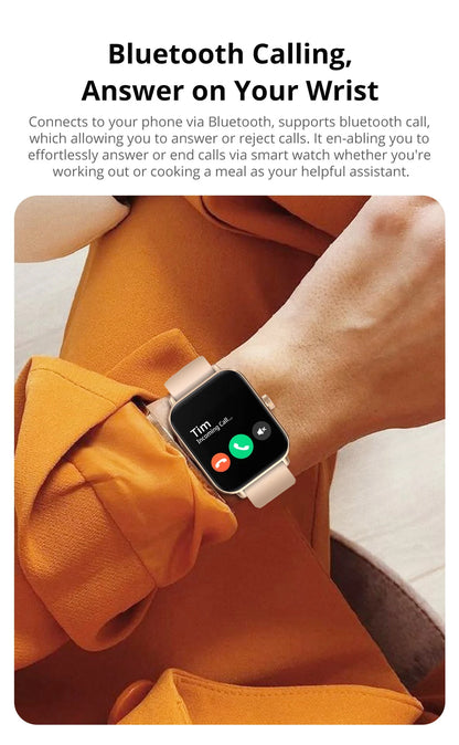 COLMI P81 relógio inteligente com chamada por voz tela ultra de 1,9 polegadas monitoramento de saúde 24 horas mais de 100 modos esportivos smartwatch Bluetooth para homens e mulheres