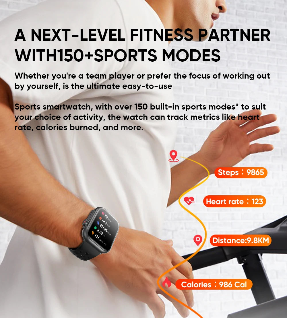 Apple Watch Ultra 2 masculino feminino pulseira inteligente bateria de 1000mAh GPS tela AMOLED chamadas por Bluetooth esportivo à prova d'água