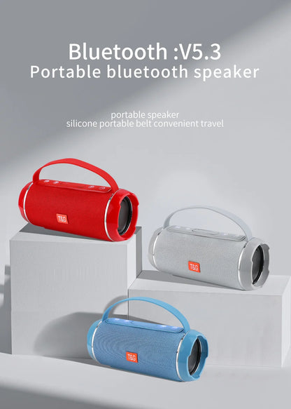 caixa de som bluetooth tg116c caixa de som portátil sem fio potente alto-falante externo com subwoofer centro musical tipo boom box