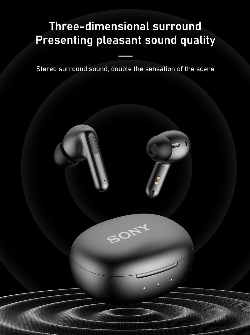 Fone de ouvido inteligente com redução de ruído Sony LX102 Fones de ouvido Bluetooth sem fio