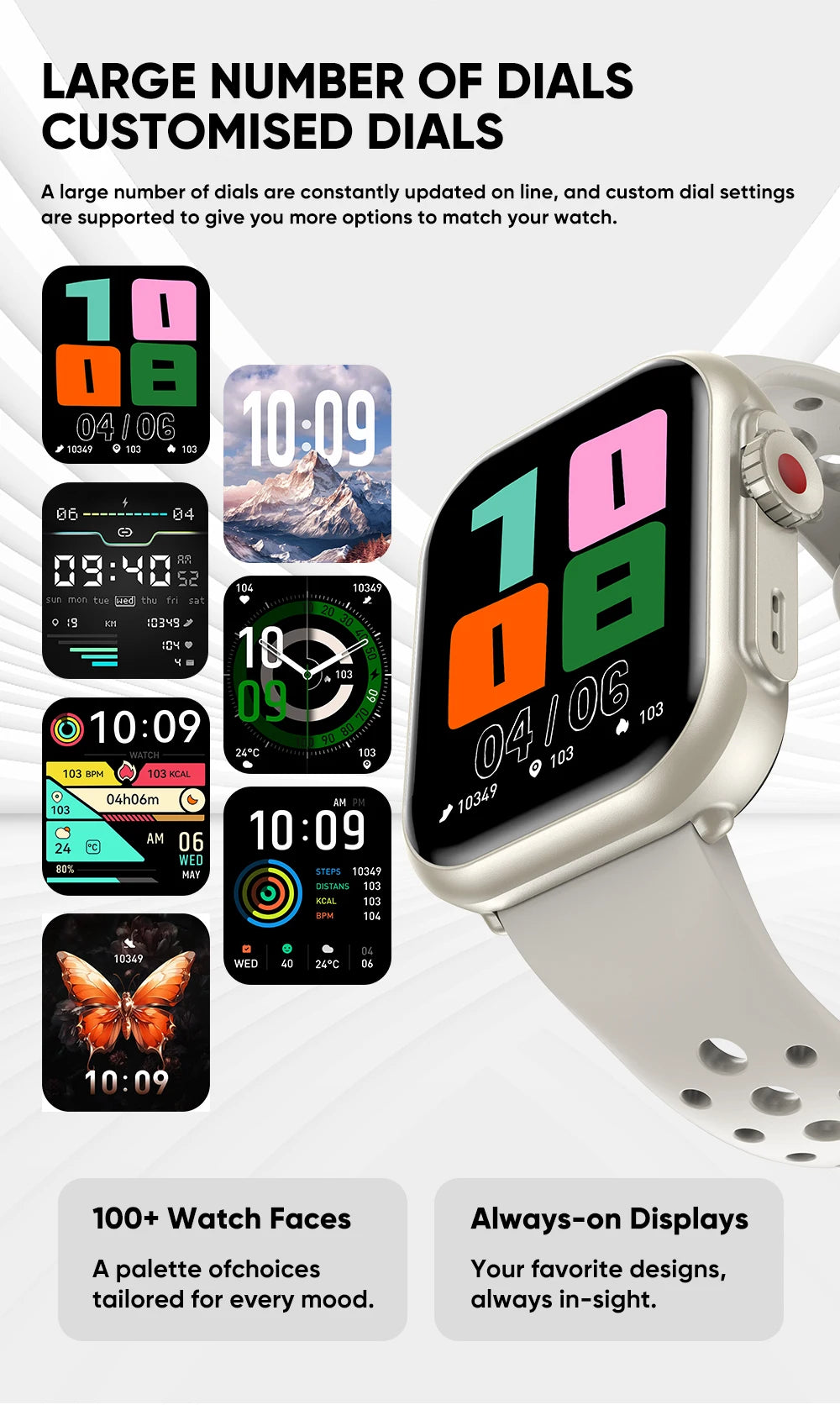Apple Watch Ultra 2 masculino feminino pulseira inteligente bateria de 1000mAh GPS tela AMOLED chamadas por Bluetooth esportivo à prova d'água