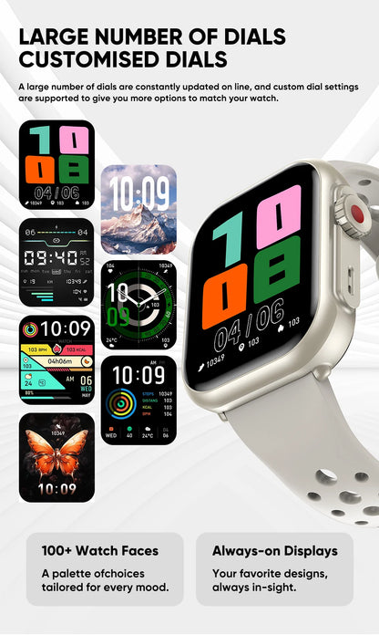 Apple Watch Ultra 2 masculino feminino pulseira inteligente bateria de 1000mAh GPS tela AMOLED chamadas por Bluetooth esportivo à prova d'água