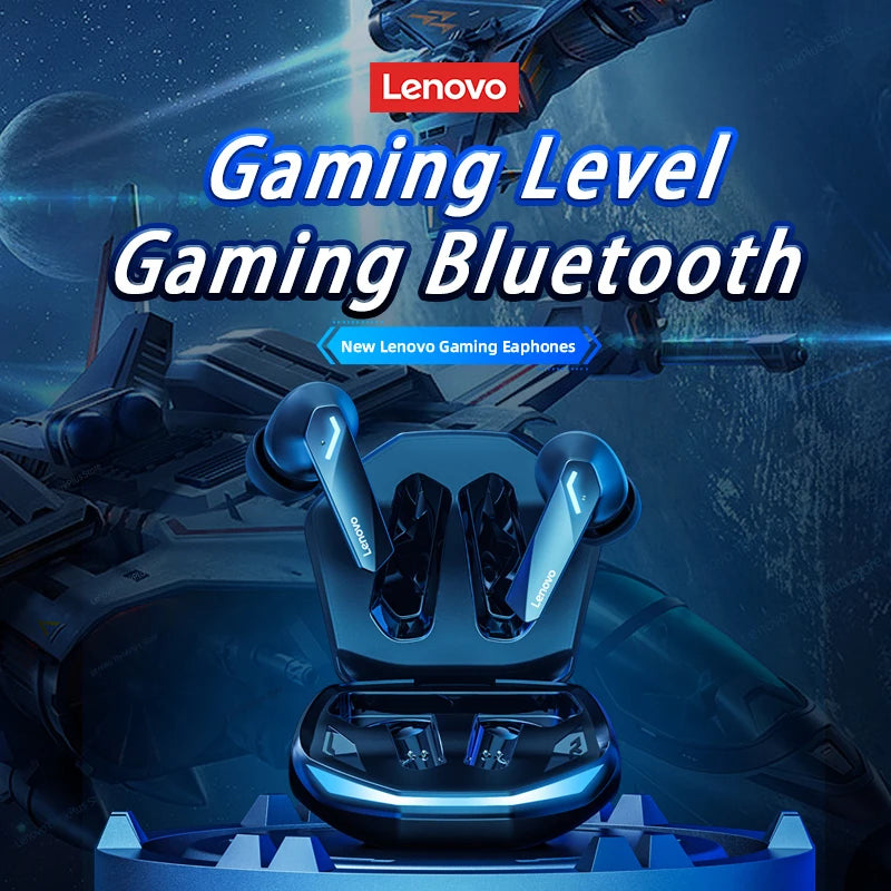 Fone de ouvido sem fio Bluetooth Lenovo GM2 Pro