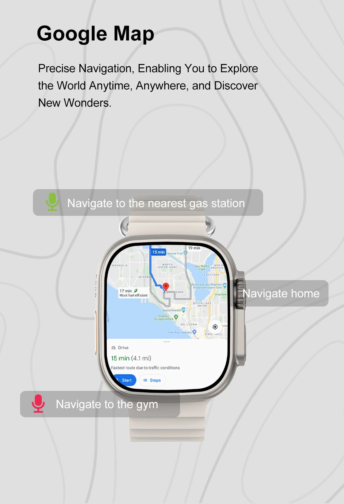 relógio inteligente DT Ultra 3 tela AMOLED 4GB player MP3 MP4 Bluetooth compartilhamento de rede loja de apps ChatGPT IA inteligente