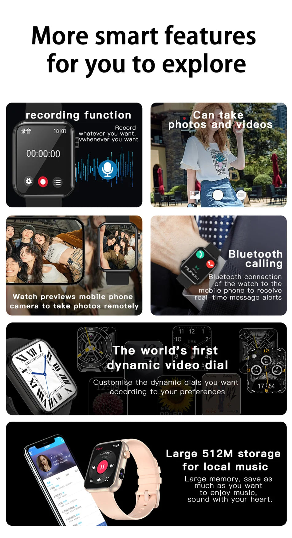 ChiBear P51 Smartwatch 2025 — Tecnologia de ponta no seu pulso!