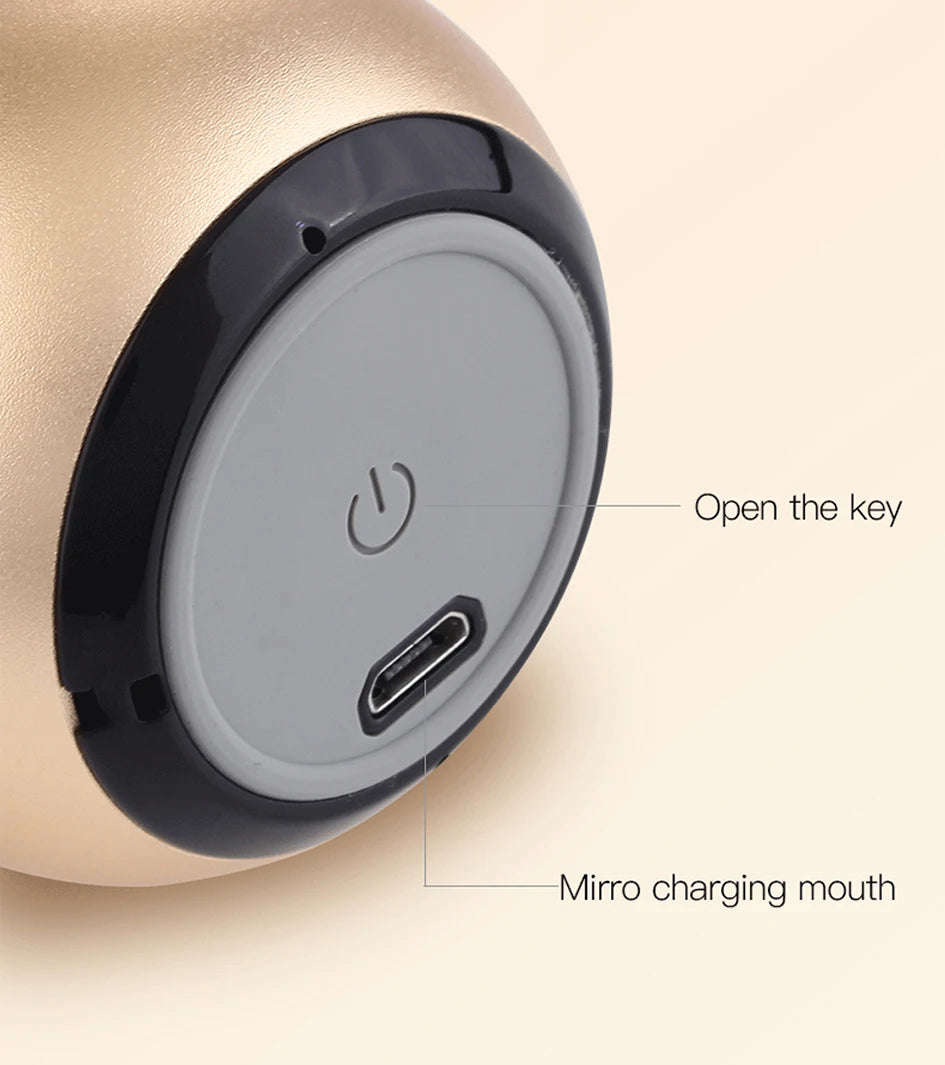 caixa de som bluetooth sem fio 5.3 portátil tws pequena metal aço cinza pesado subwoofer mini estéreo bluetooth para uso ao ar livre