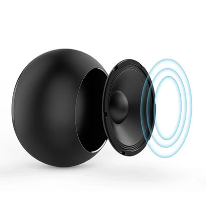 caixa de som bluetooth sem fio 5.3 portátil tws pequena metal aço cinza pesado subwoofer mini estéreo bluetooth para uso ao ar livre