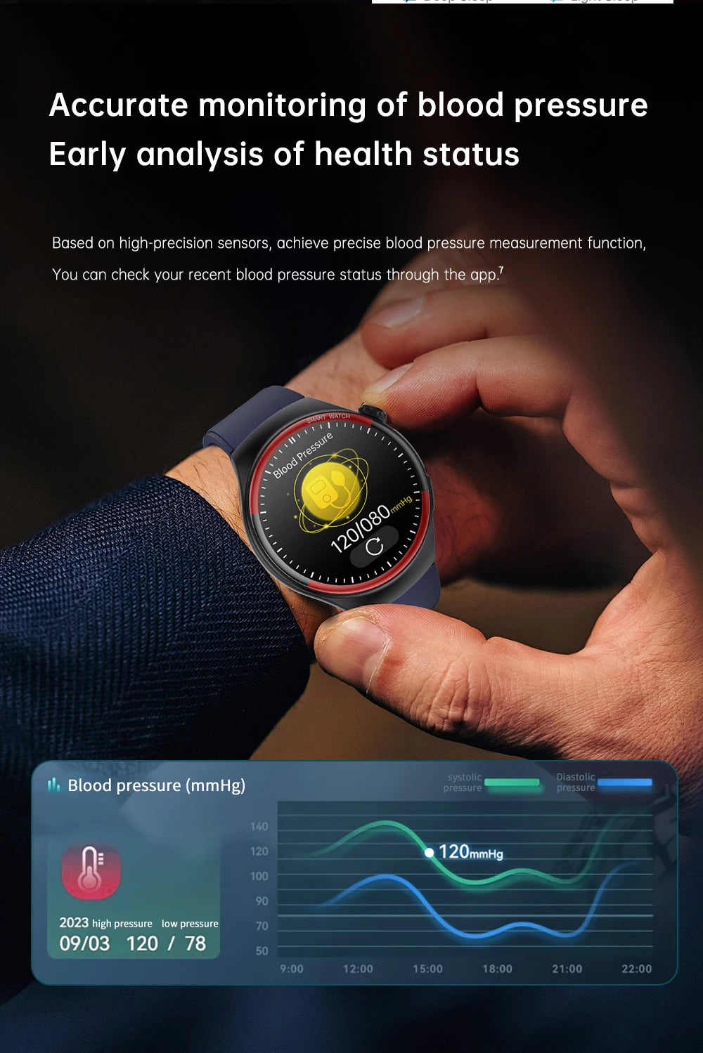 smartwatch para enfermagem e saúde laser cura pressão arterial relógio inteligente masculino frequência cardíaca pulso sono chamadas bluetooth monitor corporal smartwatch