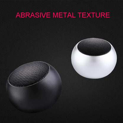 caixa de som bluetooth sem fio 5.3 portátil tws pequena metal aço cinza pesado subwoofer mini estéreo bluetooth para uso ao ar livre