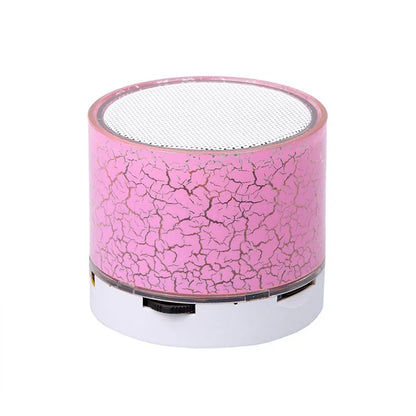 A9 Caixa de Som Bluetooth Sem Fio Colorida e Deslumbrante Mini Portátil para Exteriores Subwoofer Caixa de Som Musical para Celular Cartão TF PC