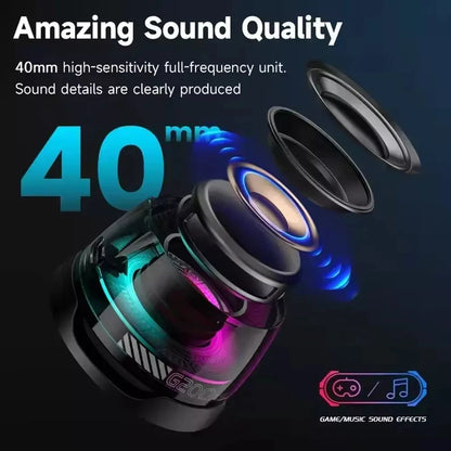 novo alto-falante bluetooth com luz multicolorida rgb e suporte magnético para celular alto-falante estéreo mini para viagem com luz rgb