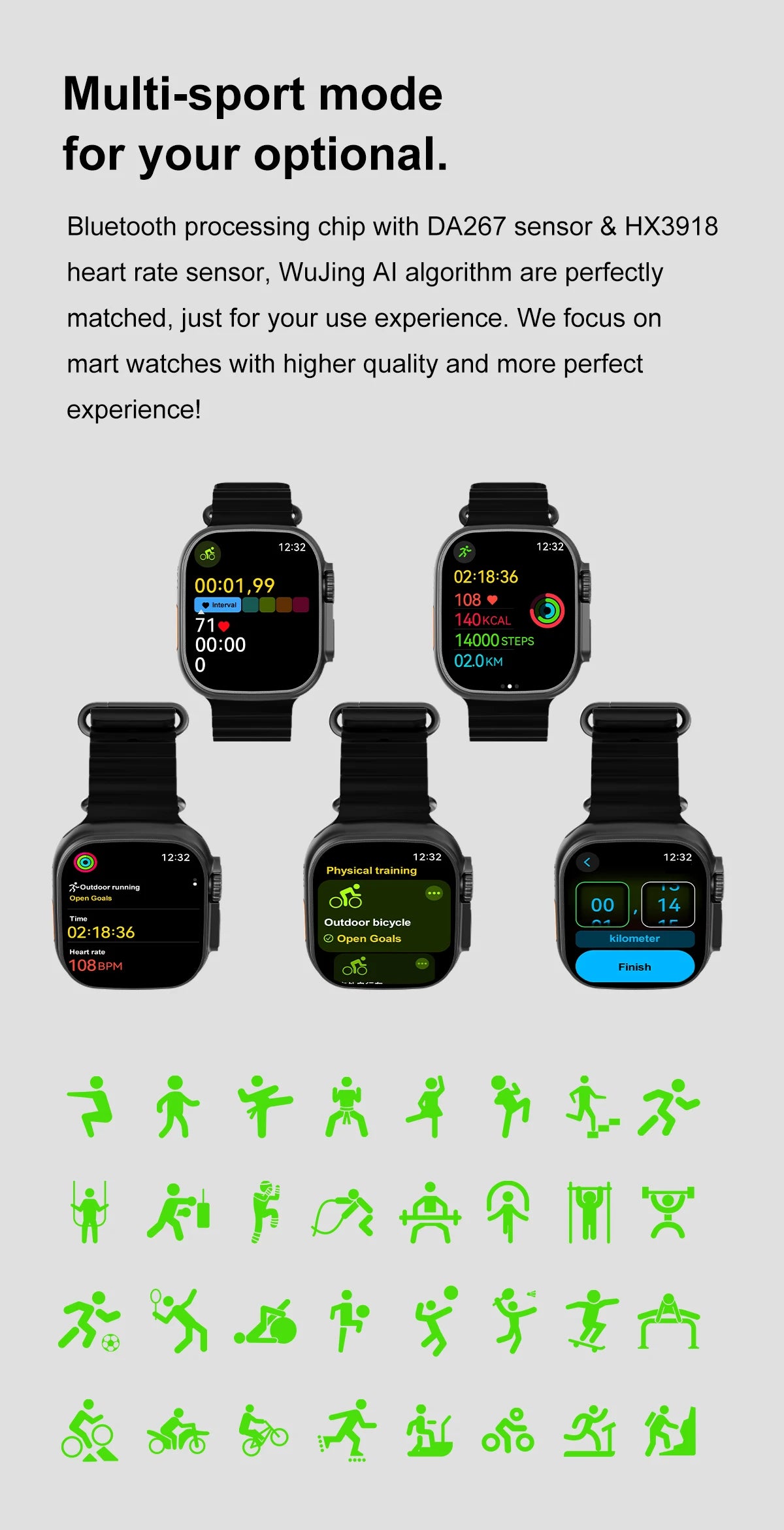 relógio inteligente DT Ultra 3 tela AMOLED 4GB player MP3 MP4 Bluetooth compartilhamento de rede loja de apps ChatGPT IA inteligente