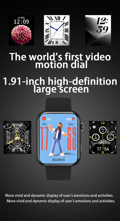 ChiBear P51 Smartwatch 2025 — Tecnologia de ponta no seu pulso!