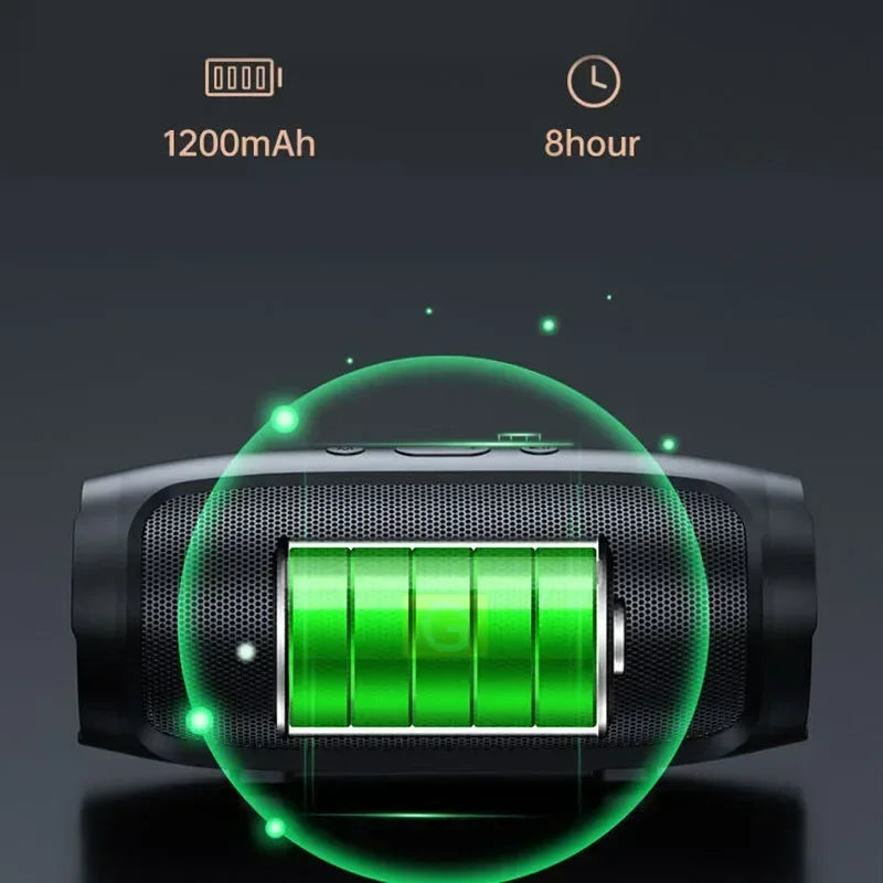 Caixas de Som Bluetooth Portáteis com Subwoofer