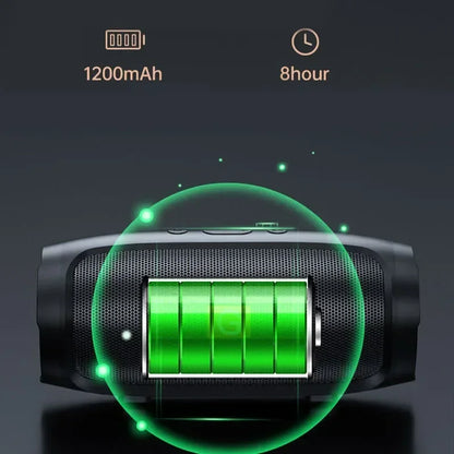 Caixas de Som Bluetooth Portáteis com Subwoofer