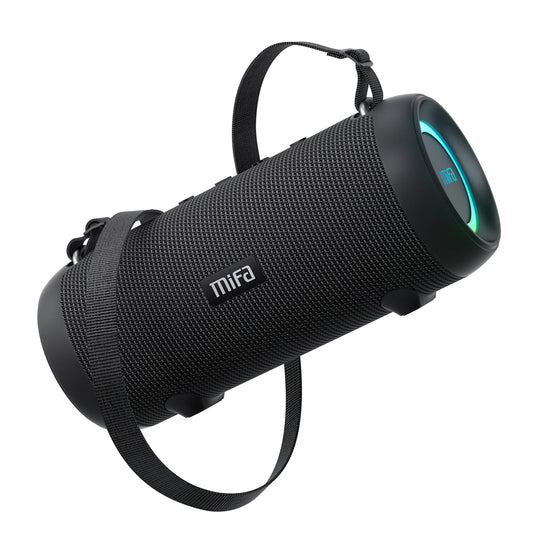 caixa de som bluetooth  mifa - potência de saída de 60w amplificador  para excelente desempenho de graves i