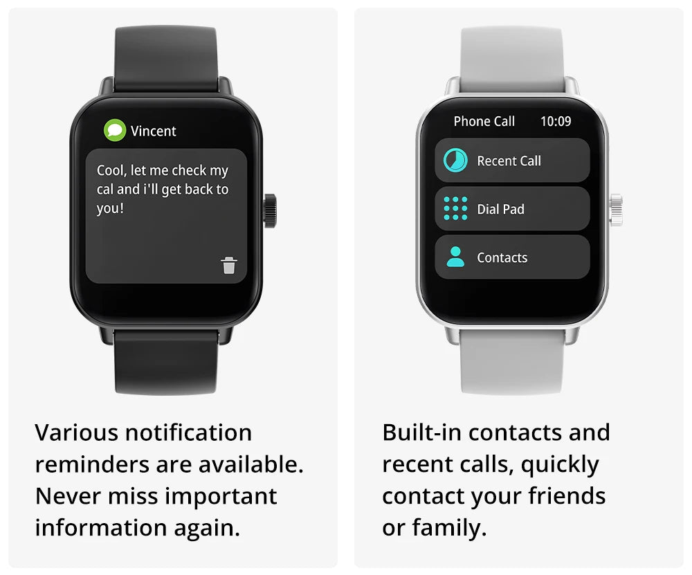 COLMI P81 relógio inteligente com chamada por voz tela ultra de 1,9 polegadas monitoramento de saúde 24 horas mais de 100 modos esportivos smartwatch Bluetooth para homens e mulheres