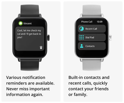 COLMI P81 relógio inteligente com chamada por voz tela ultra de 1,9 polegadas monitoramento de saúde 24 horas mais de 100 modos esportivos smartwatch Bluetooth para homens e mulheres